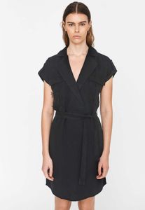 leichtes Noisy May Damen Kleid Schwarz
