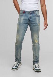 moderne 2Y Premium Herren Jeans Slim Fit Blau