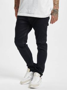 moderne 2Y Premium Herren Jeans Slim Fit Stretch mit Baumwolle Schwarz