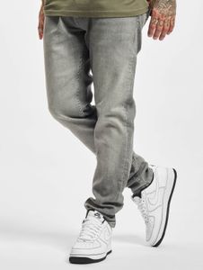 Modern 2Y Premium Men's Skinny Fit Stretch Jeans with Zipper, Cotton, Grey
