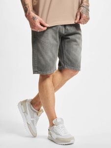 Pantaloncini casual da uomo 2Y Premium, vestibilità slim, elasticizzati, con zip e fodera in cotone, colore grigio.