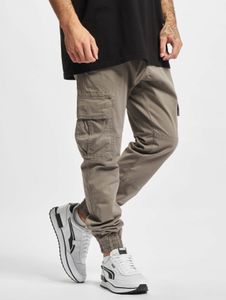 Eleganti jeans da uomo 2Y Premium elasticizzati con tasche con cerniera, in cotone, colore grigio.