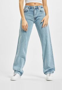 Pantalones vaqueros modernos de mujer de primera calidad, talla 2Y, con cremallera, de algodón, color azul.