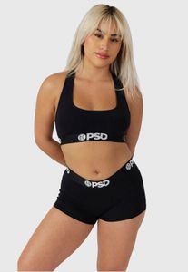 komfortables PSD Damen Bralette Stretch Schwarz