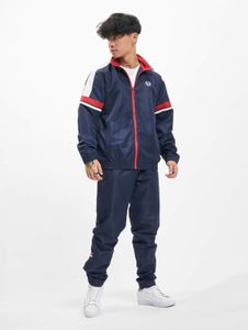 Comodi pantaloni da uomo Sergio Tacchini con cerniera e tasche, blu navy