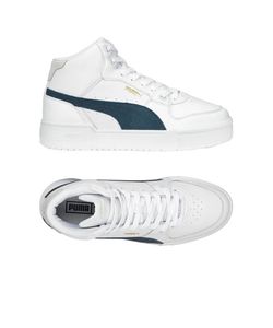 scarpe da ginnastica sportive unisex Puma bianche