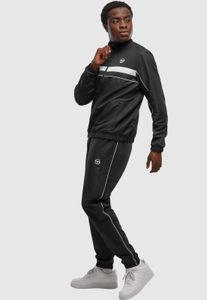 lässige Sergio Tacchini Herren Hose Schwarz/Weiß