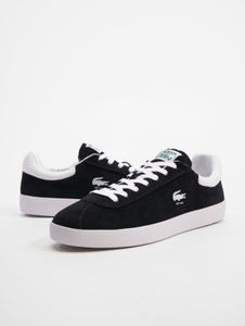 stylische Lacoste Herren Sneaker Schwarz/Weiß