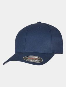 Cappellino unisex Flexfit casual, tessuto elasticizzato 277 g/m², cotone, blu navy