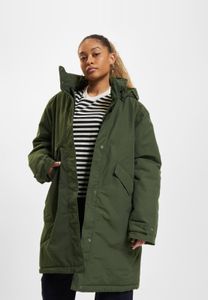 lässige Didriksons Damen Jacke Oliv-Grün