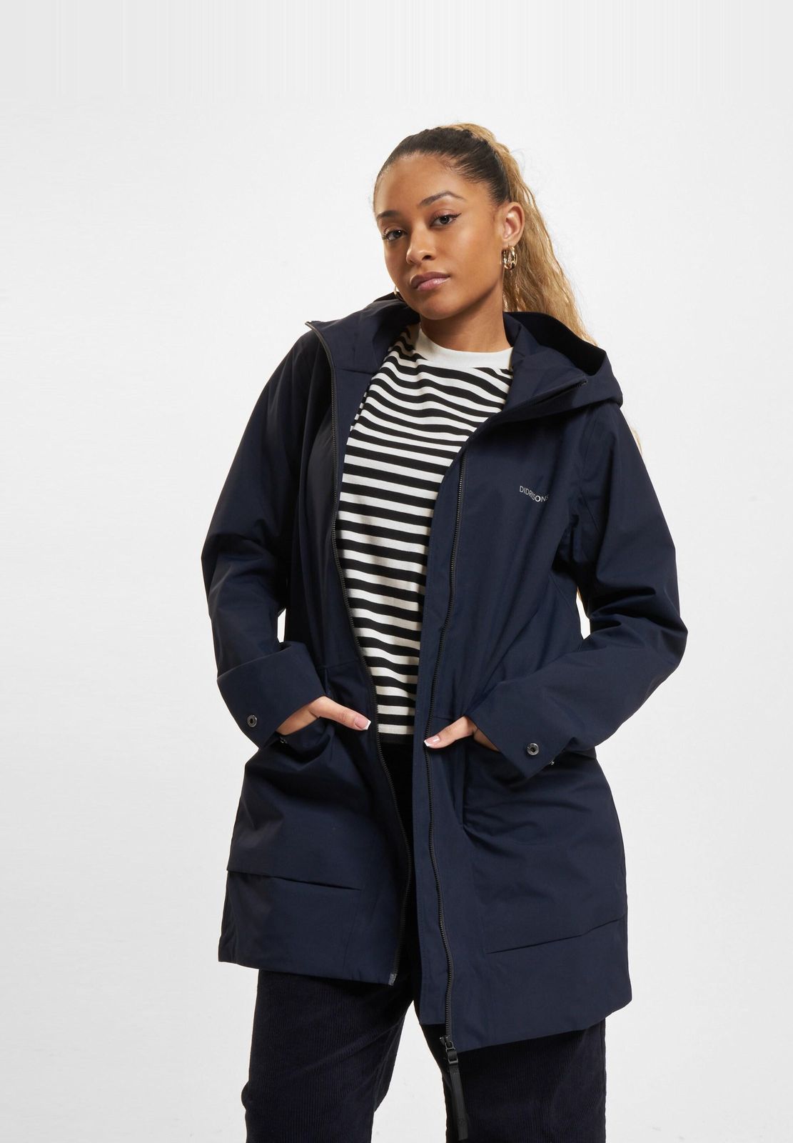 Didriksons Damen Jacke Navy