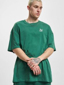 lässiges Puma Herren T-Shirt Oversize mit Baumwolle Grün