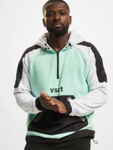 lässiger vsct Herren Hoodie Reißverschluss Kapuze Mint-Grün