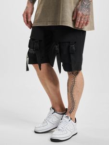 sommerliche vsct Herren Shorts Kordelzug Taschen Schwarz