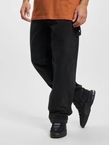 Jeans da uomo moderni Karl Kani con tasche con cerniera, in cotone, neri