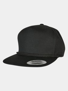 moderne Flexfit Unisex Cap 215 g/m² mit Baumwolle Schwarz