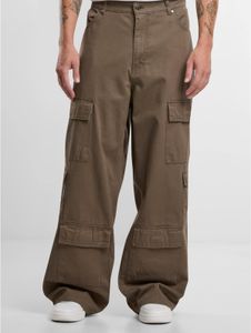 Jean décontracté Karl Kani pour homme, 27 g/m², en coton kaki