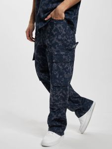 bequeme Sean John Herren Jeans Reißverschluss Taschen mit Baumwolle Blau