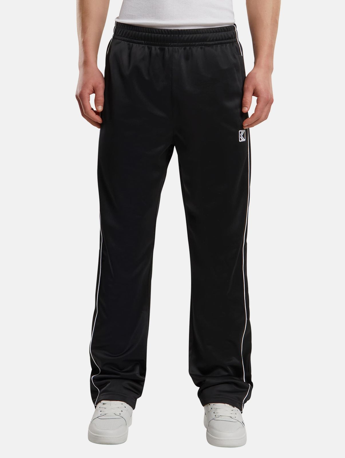 Stylish Karl Kani men's jeans 220 g/m² black/white