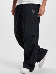 lässige Karl Kani Herren Jeans Kordelzug Klettverschluss 150 g/m² mit Baumwolle Schwarz