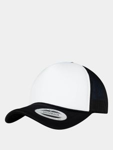 sportliche Flexfit Unisex Cap Mesh Schwarz/Weiß