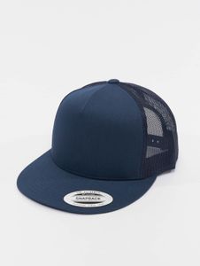 Casquette unisexe Flexfit sport en maille bleu marine