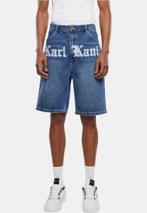 bequeme Karl Kani Herren Shorts mit Baumwolle Blau