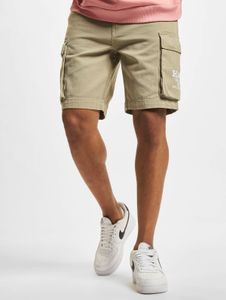 Pantaloncini casual da uomo Karl Kani con cerniera, tasche e cotone, verdi