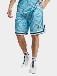 Comfortable Karl Kani men's shorts, 140 g/m², light blue