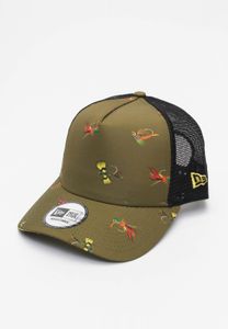 Casquette unisexe New Era stylée, vert olive
