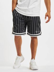 leichte Karl Kani Herren Shorts Kordelzug Taschen 140 g/m² Schwarz