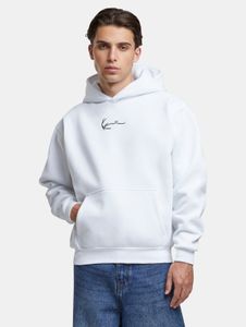 lässiger Karl Kani Herren Hoodie 350 g/m² mit Baumwolle Weiß
