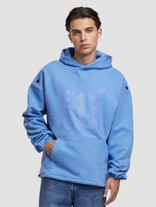 lässiger K1X | KICKZ Herren Hoodie 450 g/m² mit Baumwolle Blau