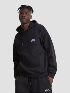 moderner K1X | KICKZ Herren Hoodie 300 g/m² mit Baumwolle Schwarz