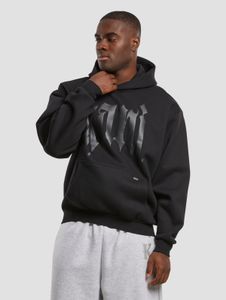 Sweat à capuche homme Karl Kani moderne, 350 g/m², coton, noir