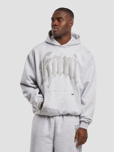 weicher Karl Kani Herren Hoodie 350 g/m² mit Baumwolle Grau