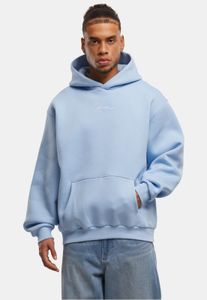 bequemer Karl Kani Herren Hoodie mit Baumwolle Hell-Blau
