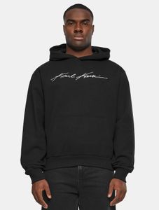 lässiger Karl Kani Herren Hoodie mit Baumwolle Schwarz