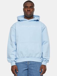 bequemer Karl Kani Herren Hoodie mit Baumwolle Hell-Blau