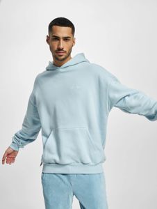 lässiger Sean John Herren Hoodie Kordelzug Rippbündchen mit Baumwolle Hell-Blau