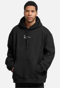 Sweat à capuche décontracté Karl Kani pour homme, en coton noir.