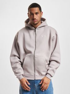 Comoda felpa con cappuccio da uomo Karl Kani in cotone, grigia