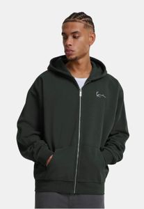 bequemer Karl Kani Herren Hoodie 300 g/m² mit Baumwolle Anthrazit