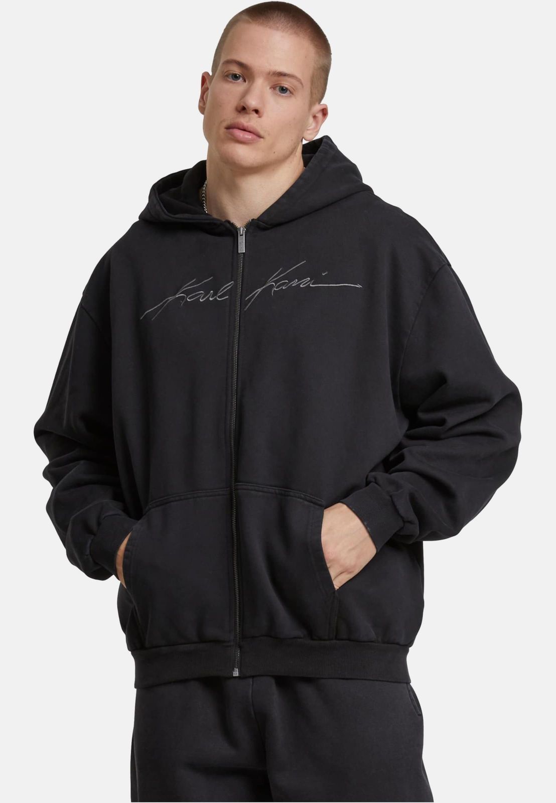 Karl Kani Herren Hoodie 500 g/m² mit Baumwolle