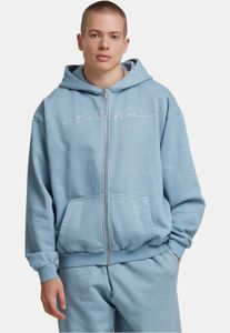 Comfortable Karl Kani men's hoodie, 500 g/m², cotton, light blue