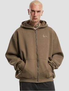 bequemer Karl Kani Herren Hoodie mit Baumwolle Braun