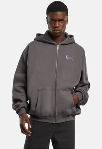 weicher Karl Kani Unisex Hoodie 350 g/m² mit Baumwolle Grau