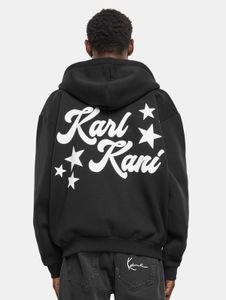 weicher Karl Kani Herren Hoodie mit Baumwolle Schwarz