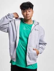 moderner Karl Kani Herren Hoodie 350 g/m² mit Baumwolle Grau