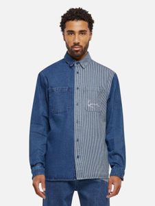modernes Karl Kani Herren Polo-Shirt mit Baumwolle Blau